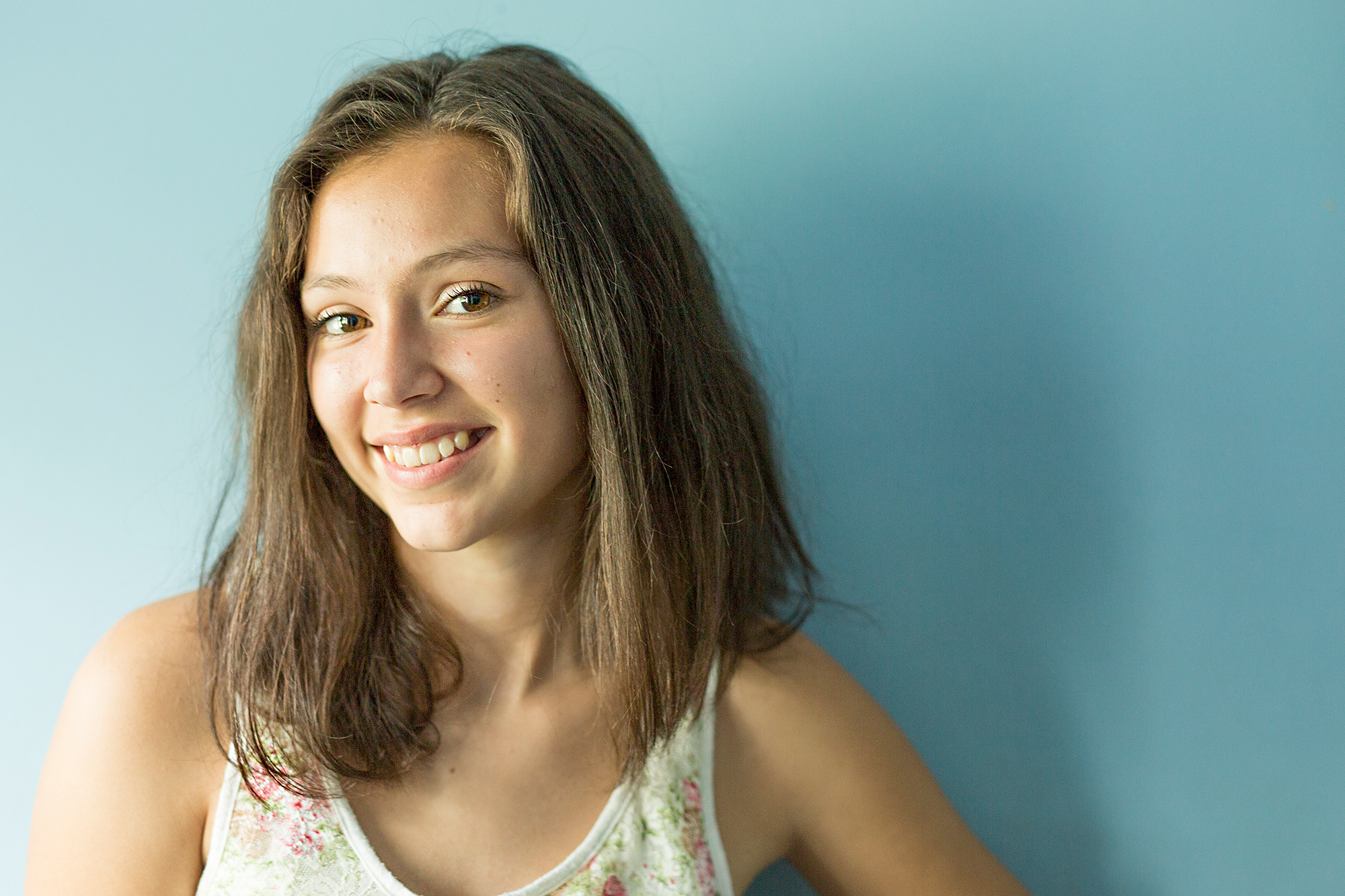 Teen Rebecca felt the presence of God at her confirmation retreat