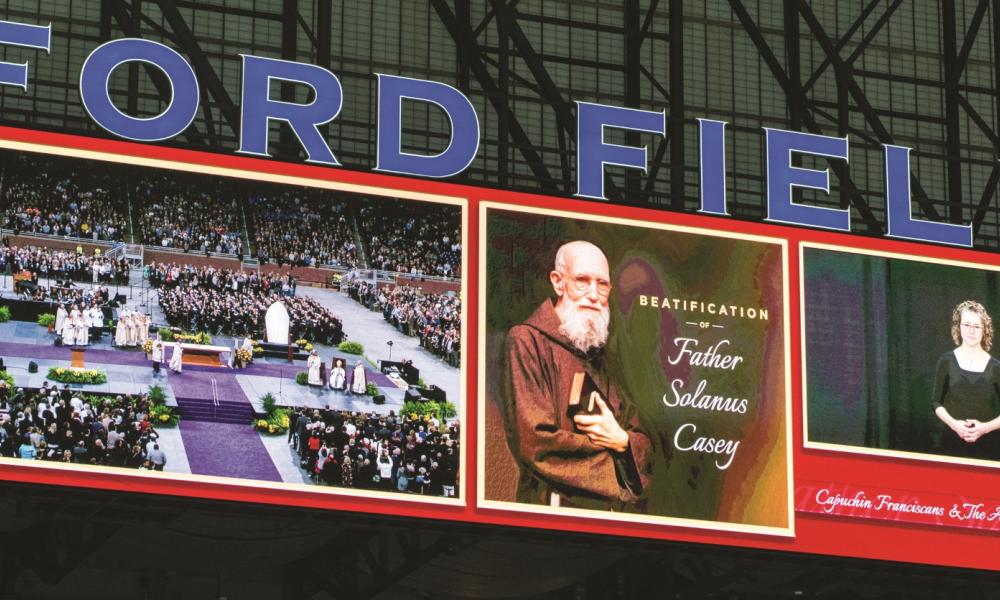 Solanus Casey beatified at Ford Field in Detroit 