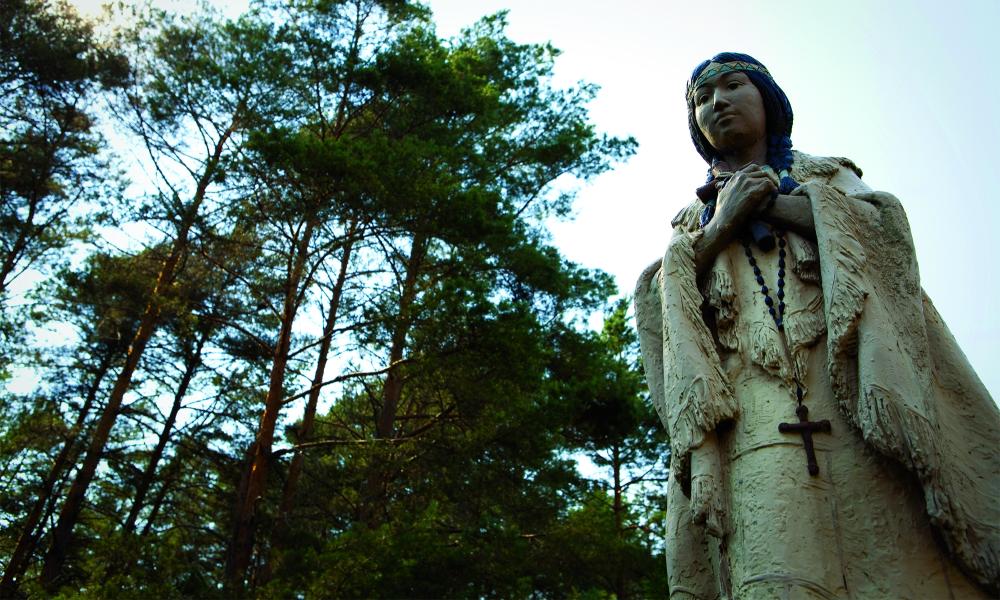 The canonization of Kateri Tekakwitha Lily of the Mohawks