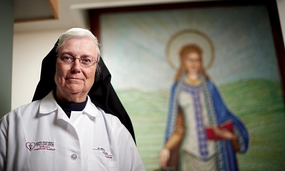 serving her patients and the Church