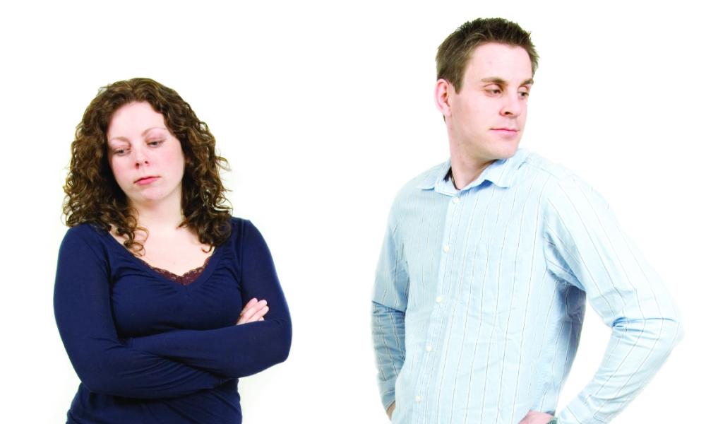 She says: I am so depressed, He says: Snap out of it