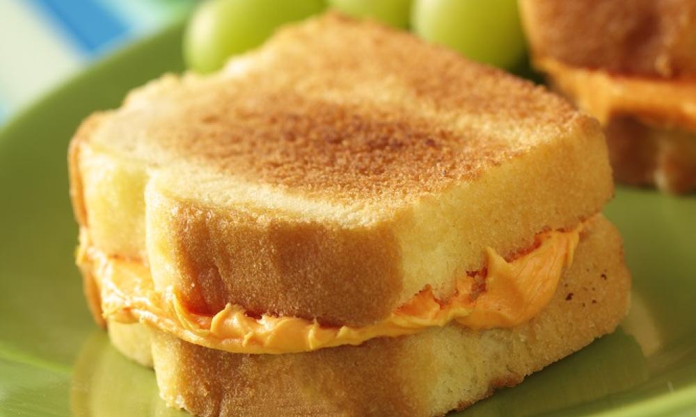 Surprise! Grilled Cheese that's actually not