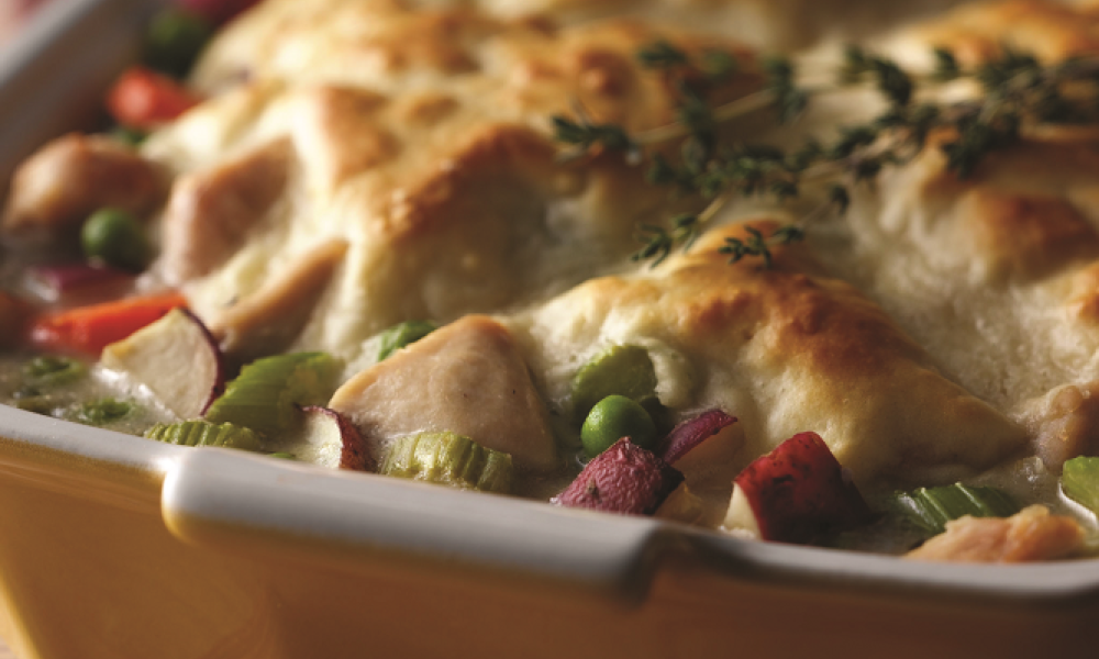 Low-fat Chicken Pot Pie