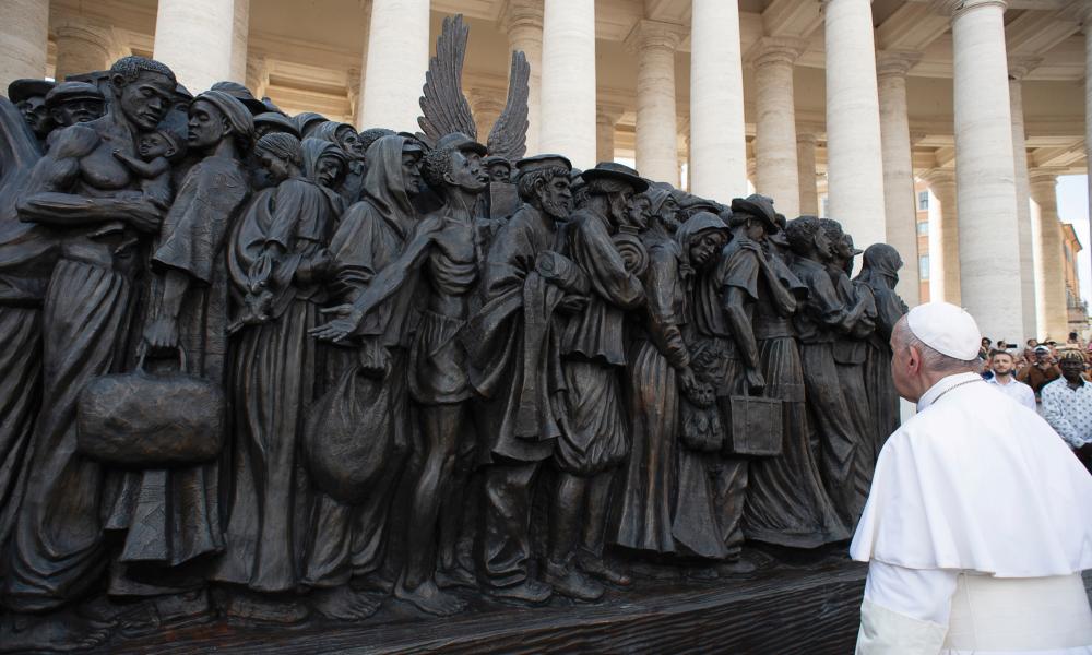 ‘Angels Unawares’ sculpture unveiled