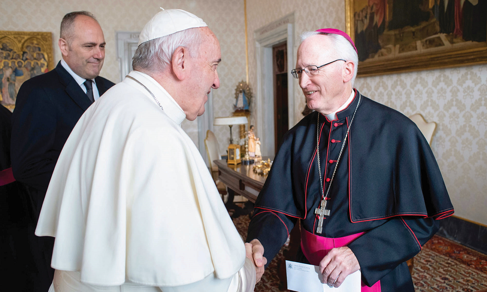 bishop boyea in rome 2019