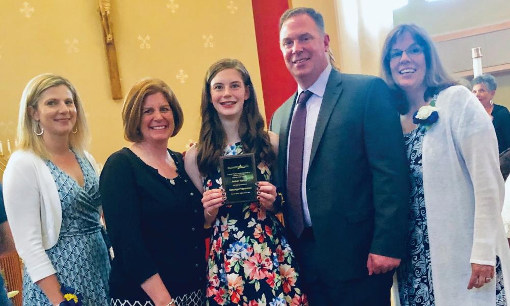 Nazareth Guild Awards Catholic School Eighth-graders with scholarships to Gonzaga Preparatory, DeSales High school and Tri-Cities Prep
