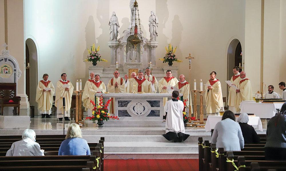 Annual Chrism Mass Celebrated in June