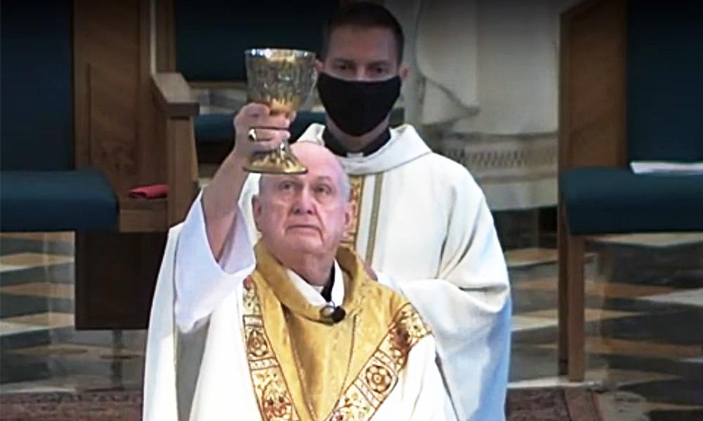 Bishop Pates Presides at Chrism Mass