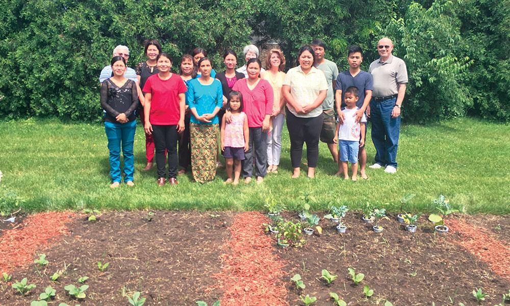 The Project Martha Community Garden Grows Community and Burmese Food