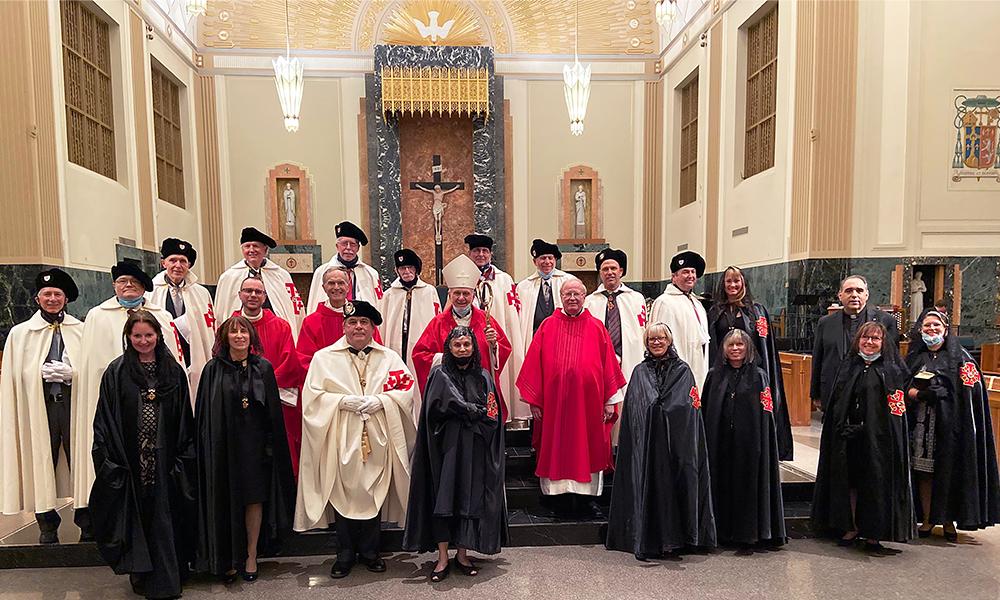 Equestrian Order of the Holy Sepulchre Sponsors Annual Bishop’s Mass and Dinner