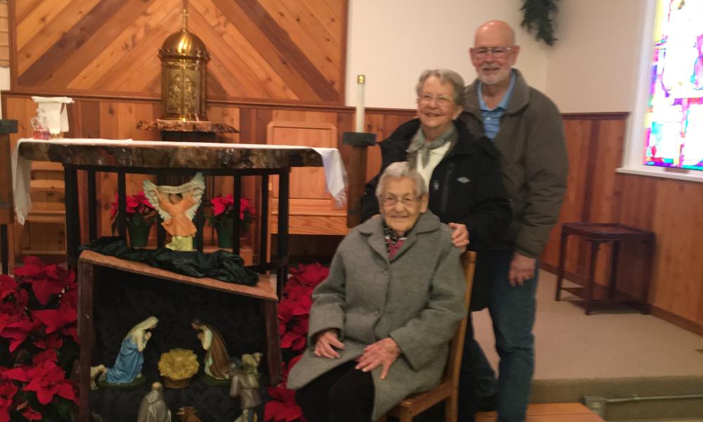 St. Genevieve parishioner marks 106th birthday