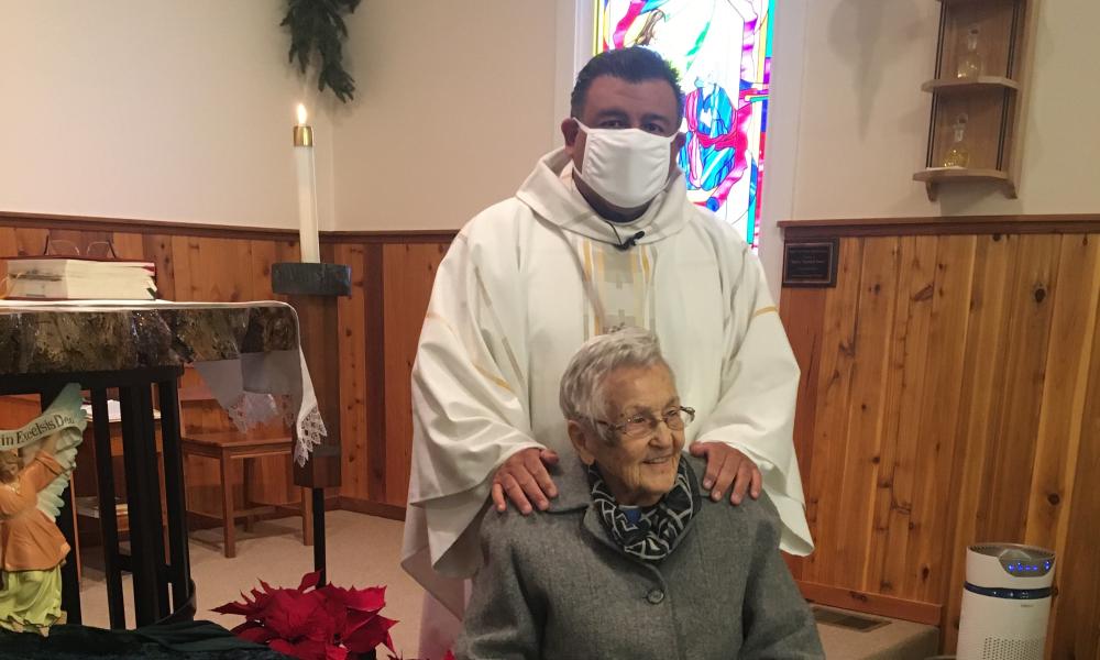 St. Genevieve parishioner marks 106th birthday