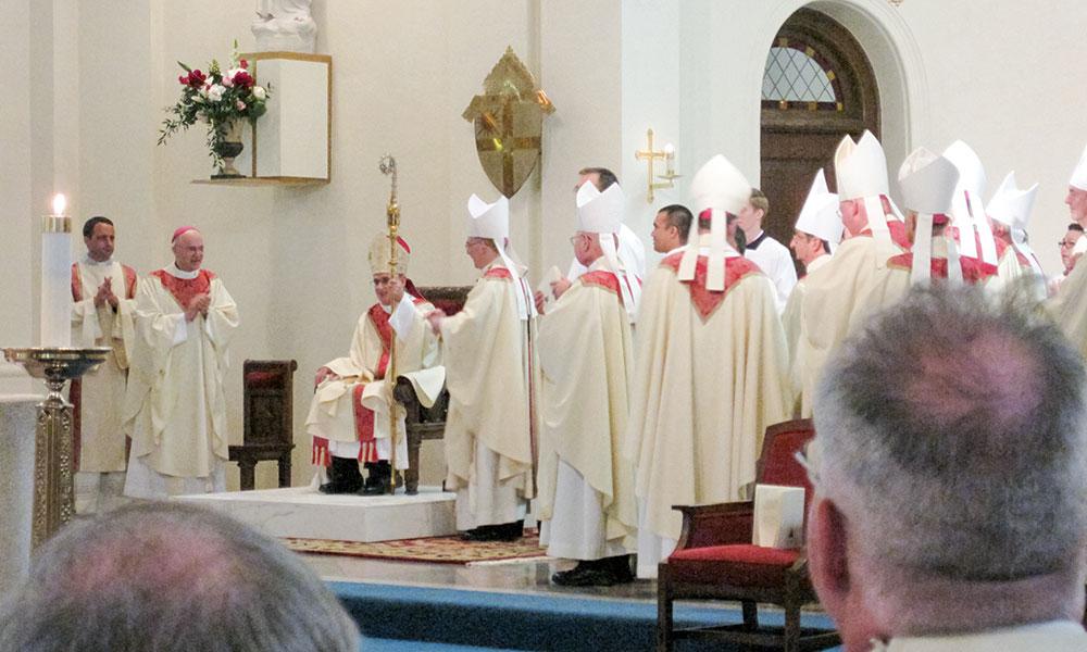 Bishop Daly marks Milestone in Ministry