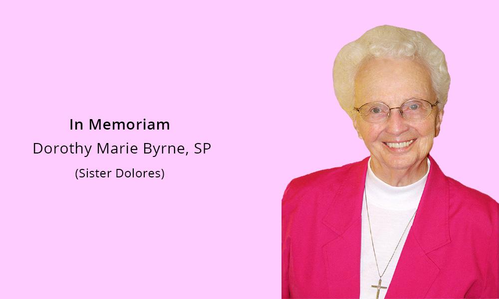 Obituary Dorothy Marie Byrne, SP