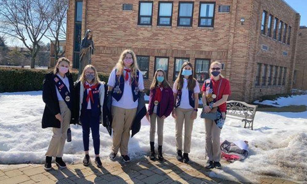 Diocesan Scouting Group Celebrates Day of Recollection