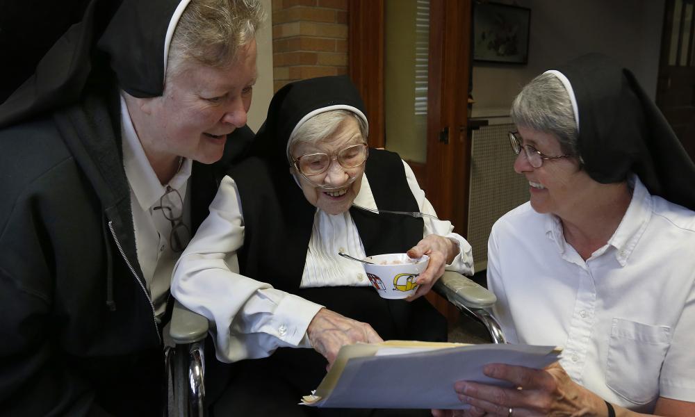 Sister Agnette Bengal celebrates 90 years as Sister of Christian Charity