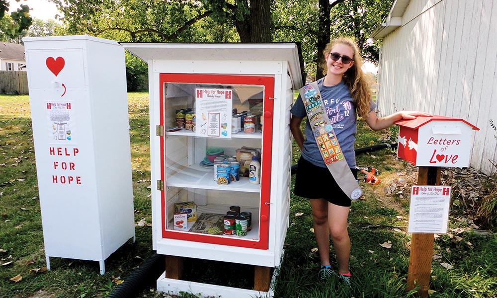 A Girl Scout Brings Hope to Others Through Her Gold Award Project