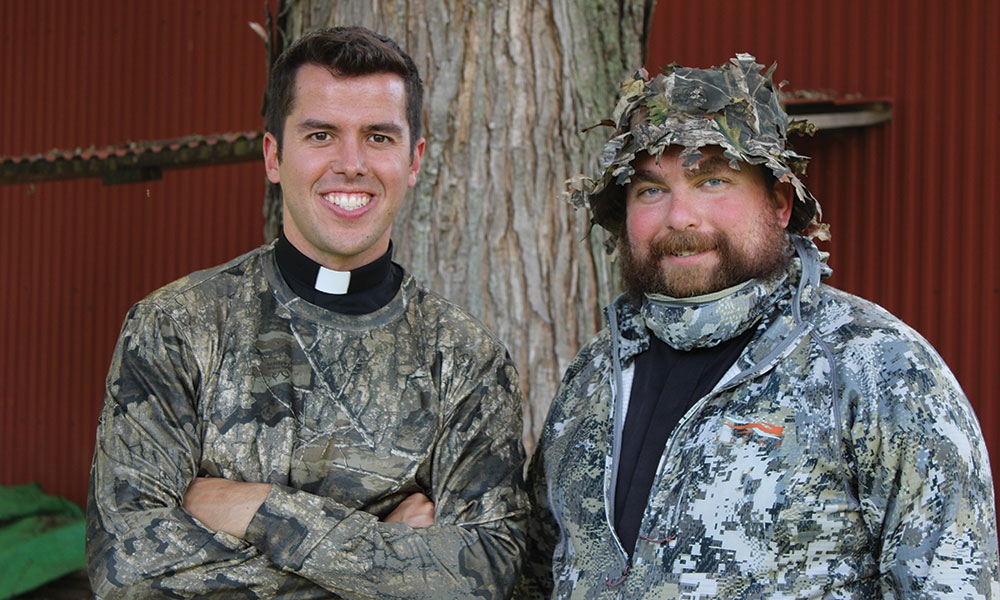 Father Dan Westermann and Father Paul Erickson