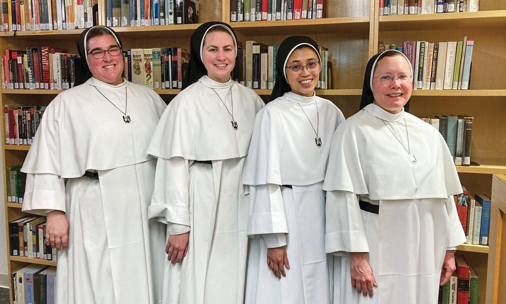 Sisters Maria Fatima, Anthony Marie, Irenaeus, and Elizabeth Ann