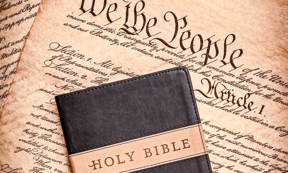 The Bible over the United States Constitution