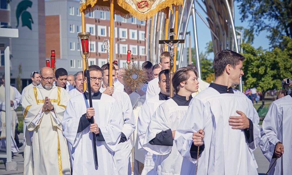 The origins of the feast of Corpus Christi