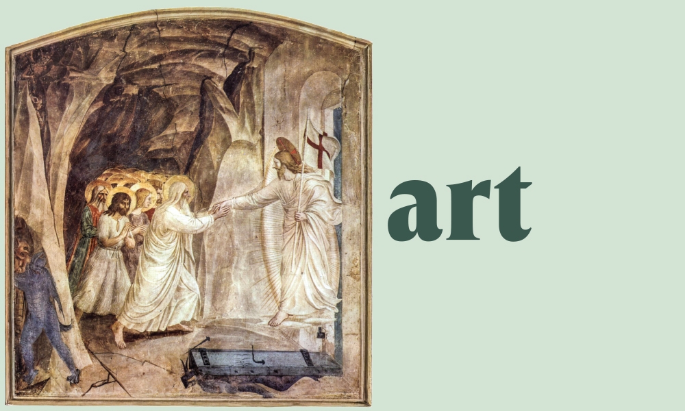 Harrowing of Hell by Fra Angelica