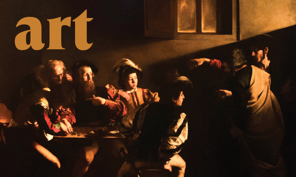 The Calling of Saint Matthew by Caravaggio