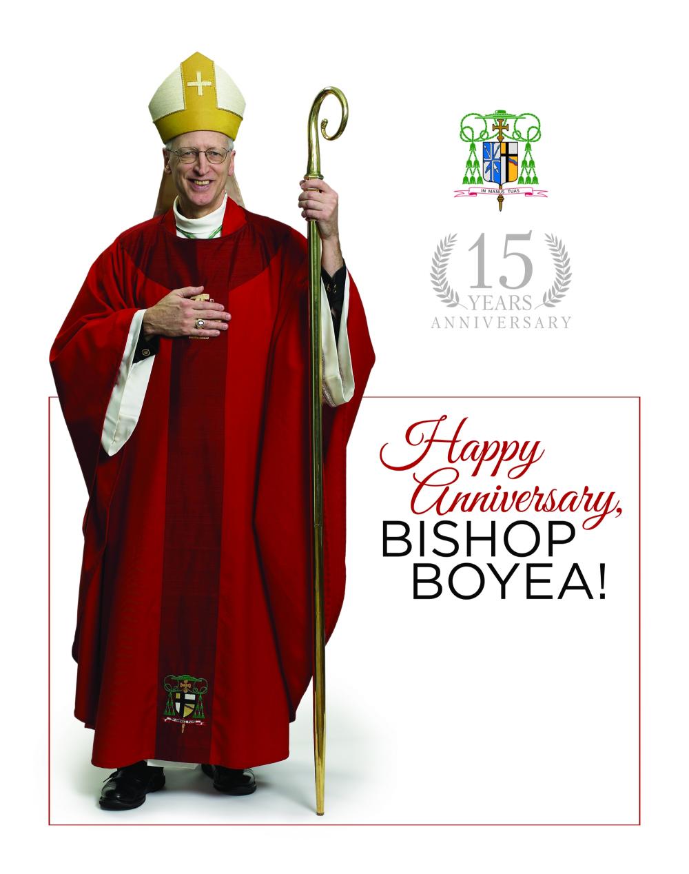 Happy Anniversary Bishop Boyea!