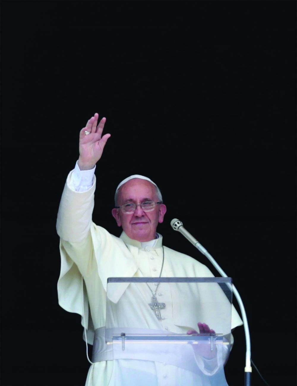 Pope Francis calls for end to Syria’s conflict