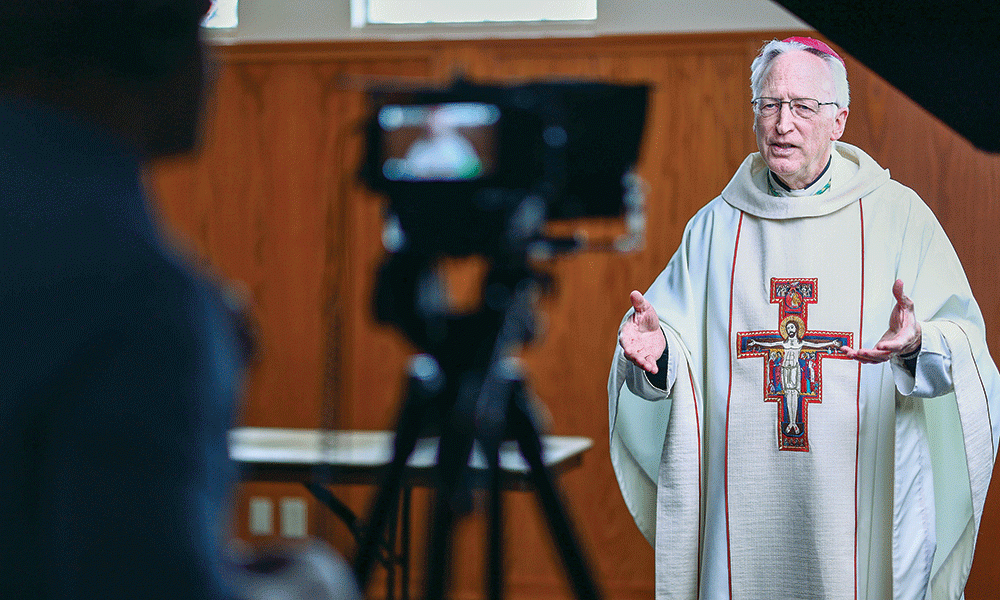 With the Help of Diocesan Communications, Bishop Boyea Evangelizes His Flock