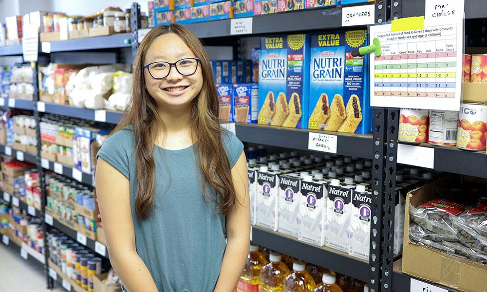 After launching a food pantry, Gwendolyn enjoys ‘helping people in a meaningful way’