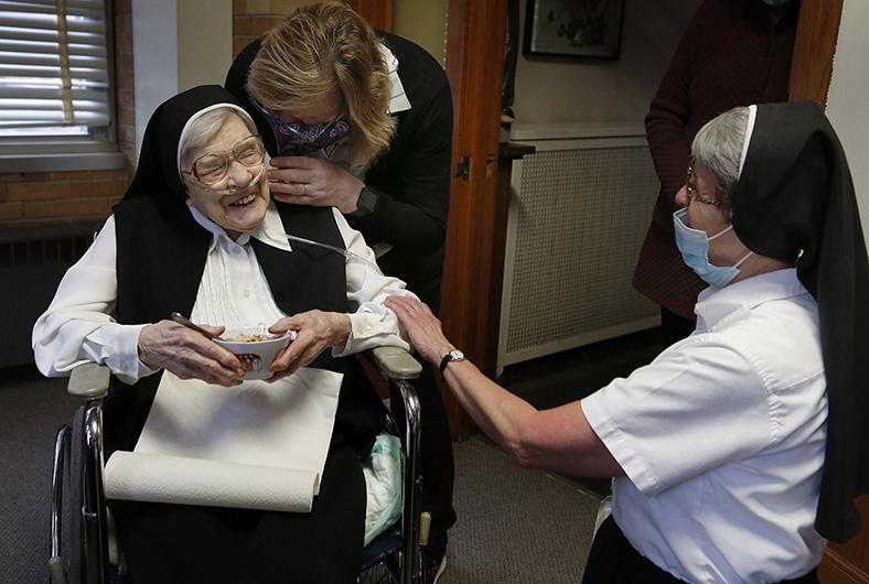 Sister Agnette Bengal celebrates 90 years as Sister of Christian Charity