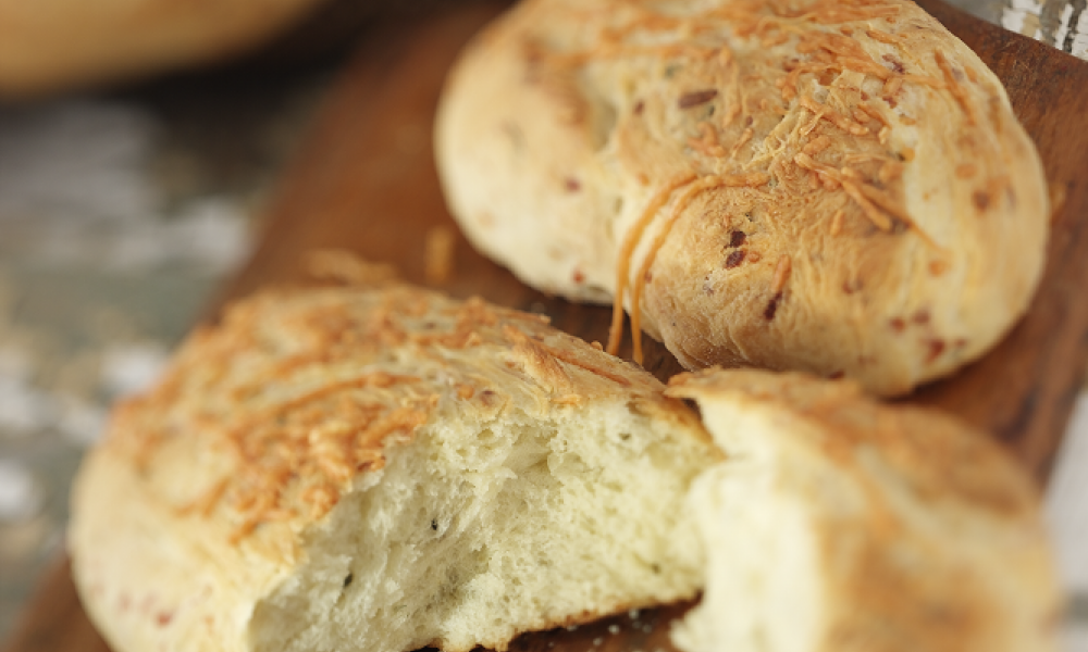 Fresh baked St. Anthony's Bread