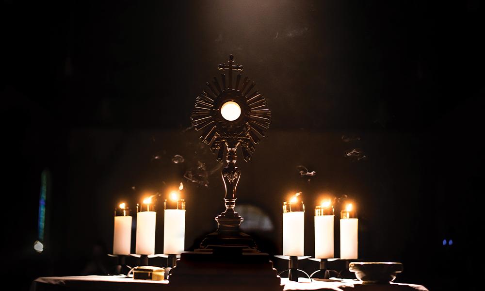 Spend Time in Eucharistic Adoration