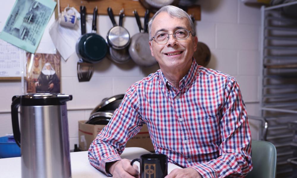 Chuck offers his time and talent to the St. Joseph Guild