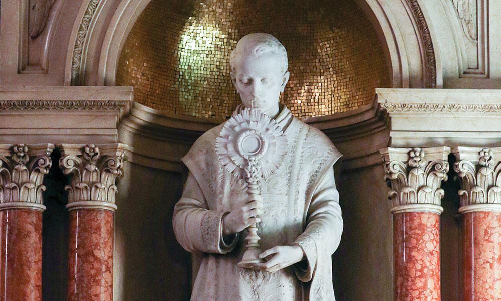 Statue of St. Peter Julian Eymard