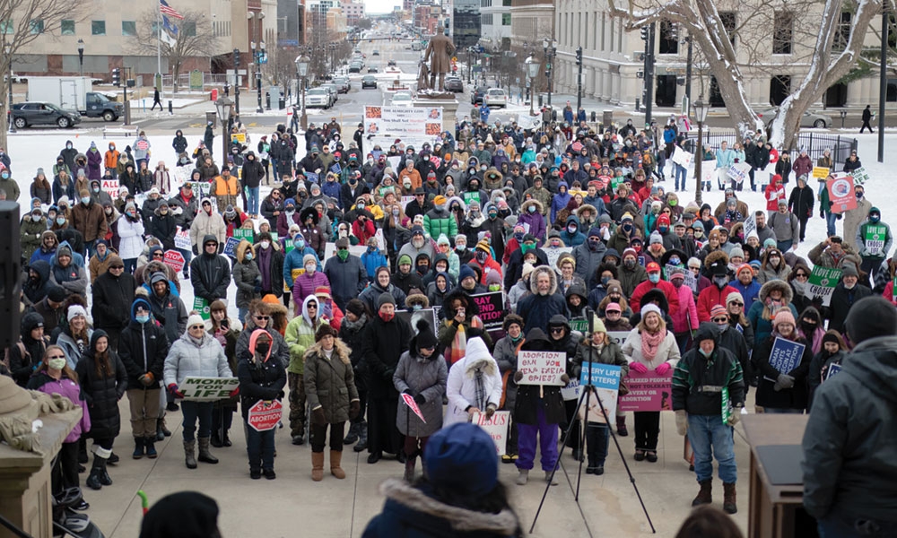 Pro-life rally