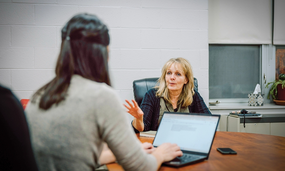 Cindy Brendel is interviewed by Mary Gates