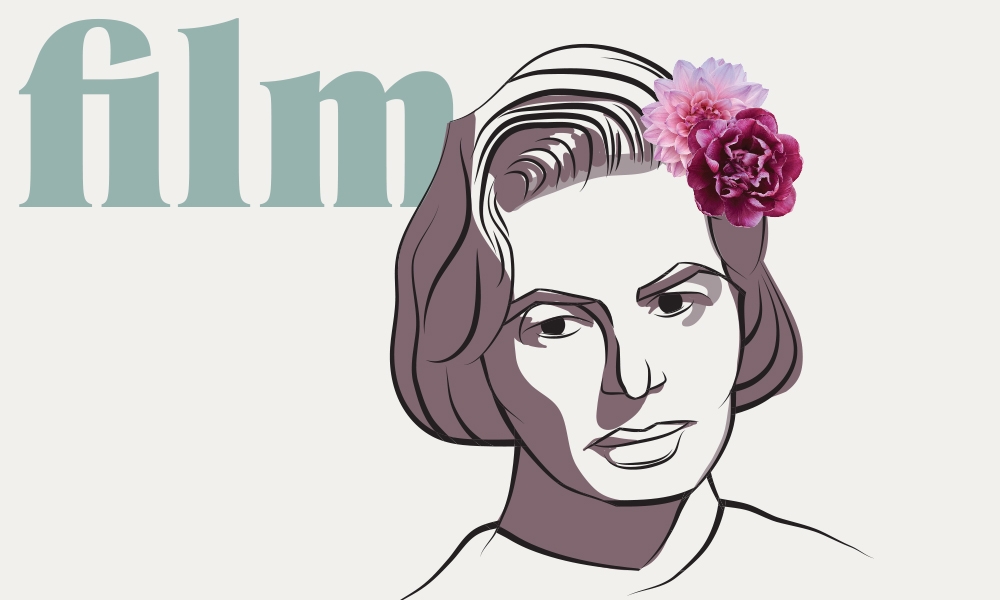 Illustration of Ingrid Bergman