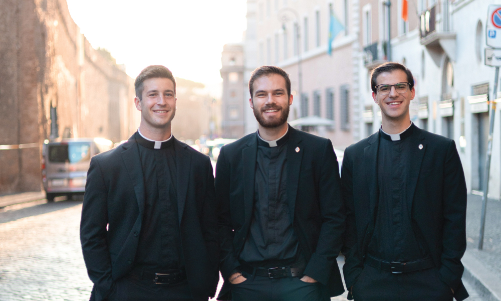 Meet the Diocese of Lansing Seminarians who study in the Eternal City
